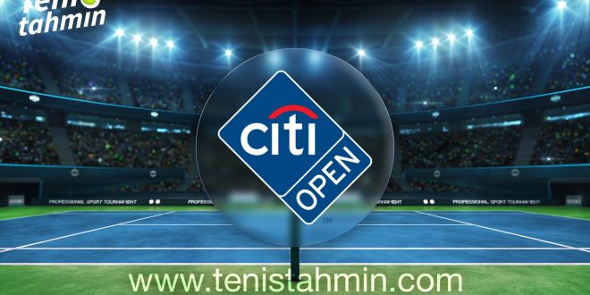 Citi Open Tenis Turnuvası iddaa tahmin ve analizleri